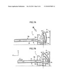 Vehicular hood hinge arrangement structure diagram and image