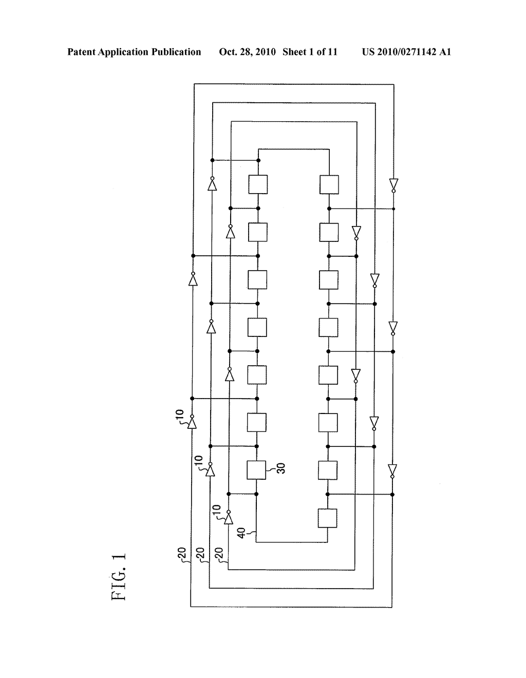 COUPLED RING OSCILLATOR AND METHOD FOR LAYING OUT THE SAME - diagram, schematic, and image 02