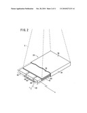 Radiation detecting cassette and radiation image capturing system diagram and image