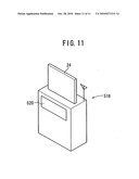 Radiation detecting cassette and radiation image capturing system diagram and image