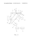 TOUCH DISPLAY SYSTEM WITH OPTICAL TOUCH DETECTOR diagram and image