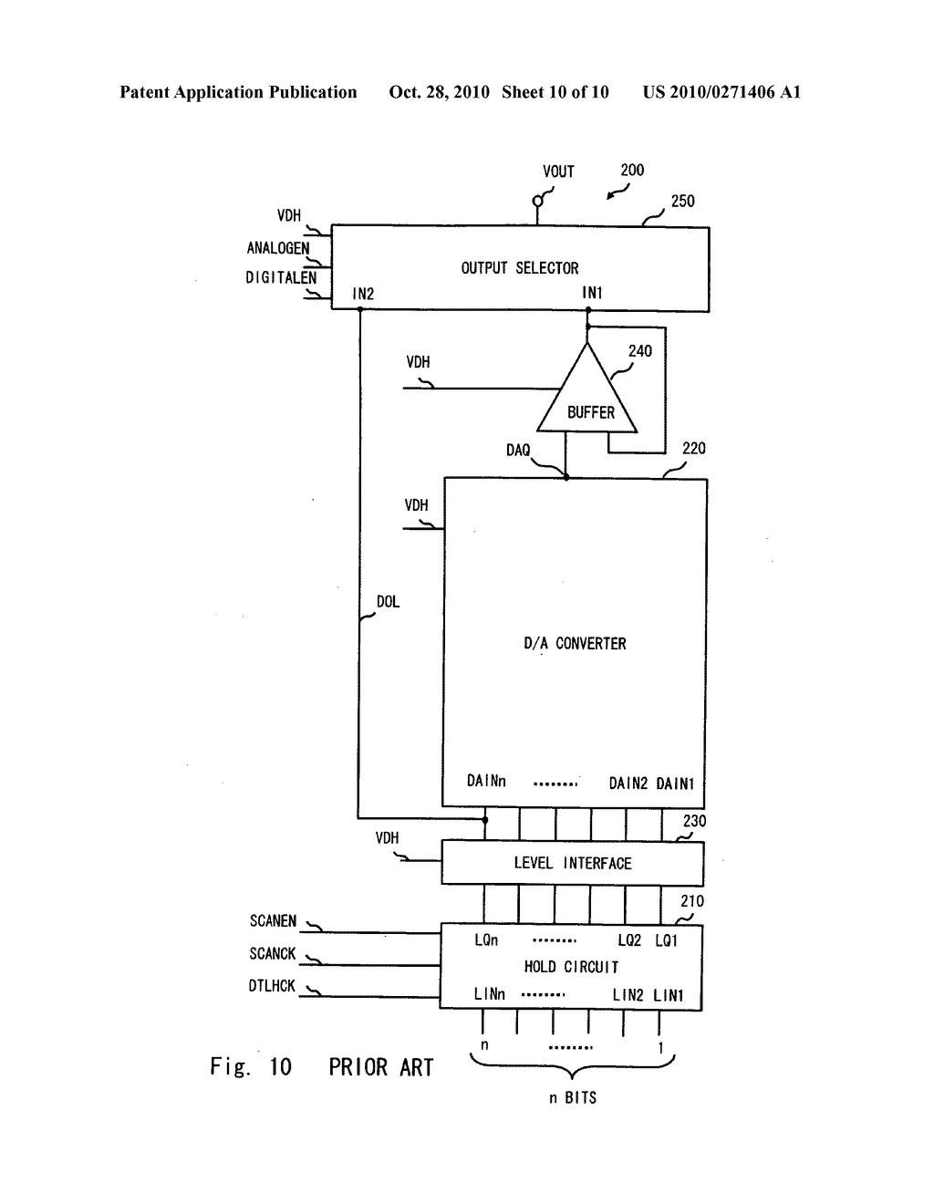 Display driver and method of testing the same - diagram, schematic, and image 11
