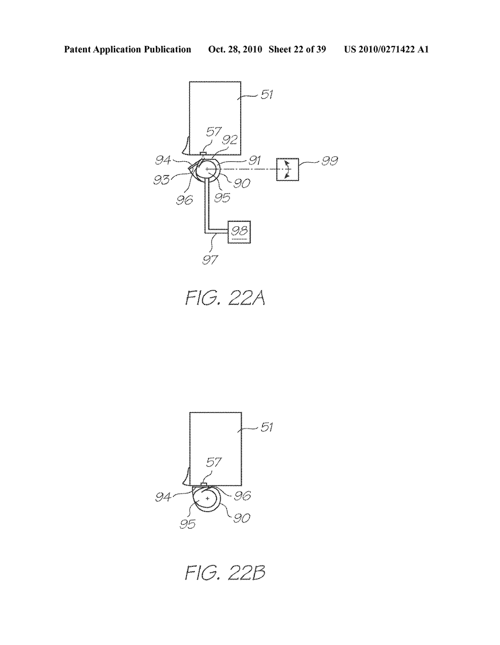 PRINTER HAVING MECHANISM FOR ARCUATE CAPPER MOVEMENT - diagram, schematic, and image 23