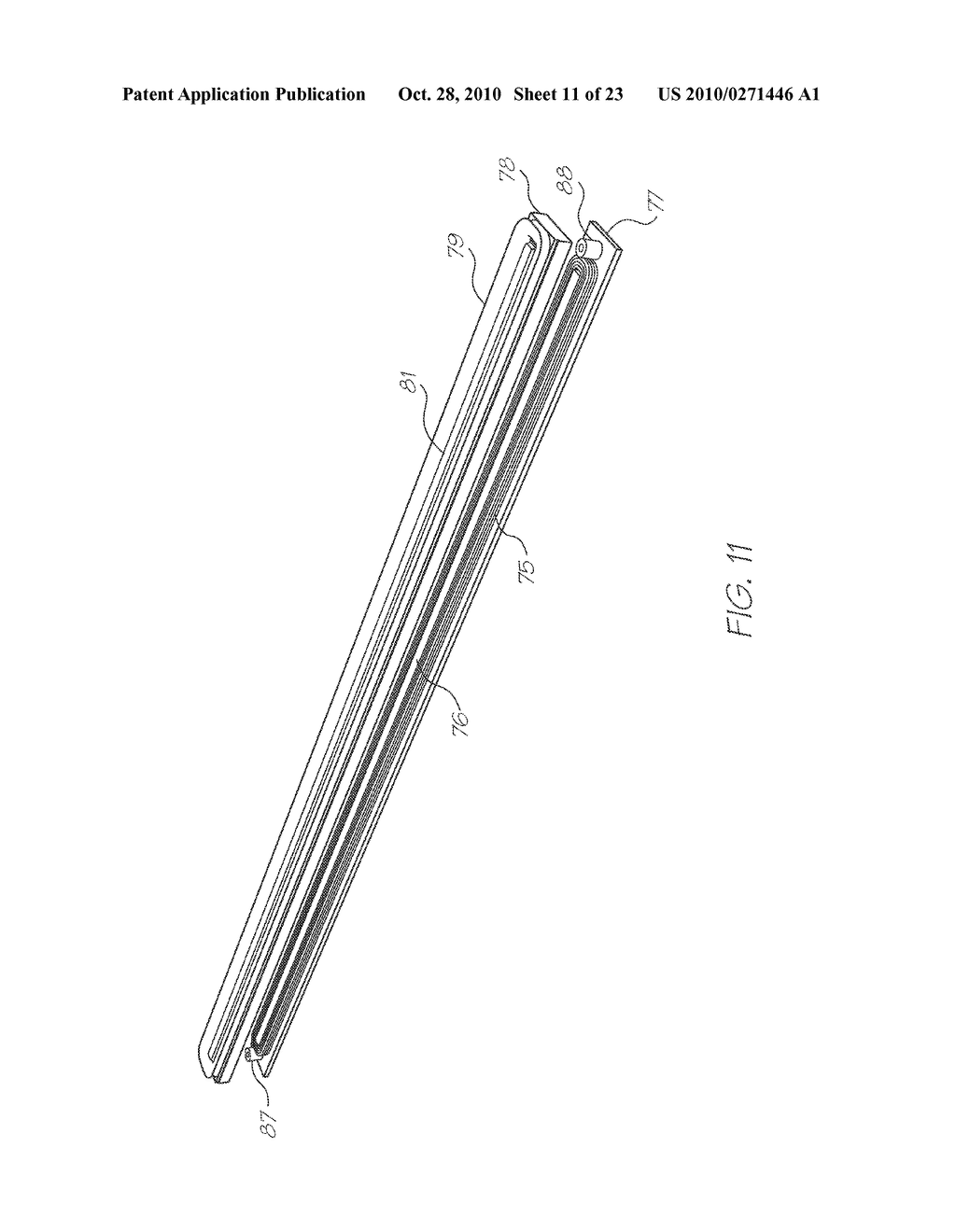 INK SUPPLY CARTRIDGE FOR PRINTHEAD ASSEMBLY - diagram, schematic, and image 12