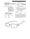 ELECTRONIC EYEGLASS FRAME diagram and image