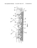 Optical system for LED array diagram and image