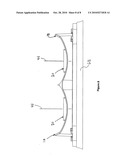 Optical system for LED array diagram and image