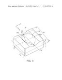 REFLECTOR AND LED LIGHT-EMITTING UNIT USING THE SAME diagram and image