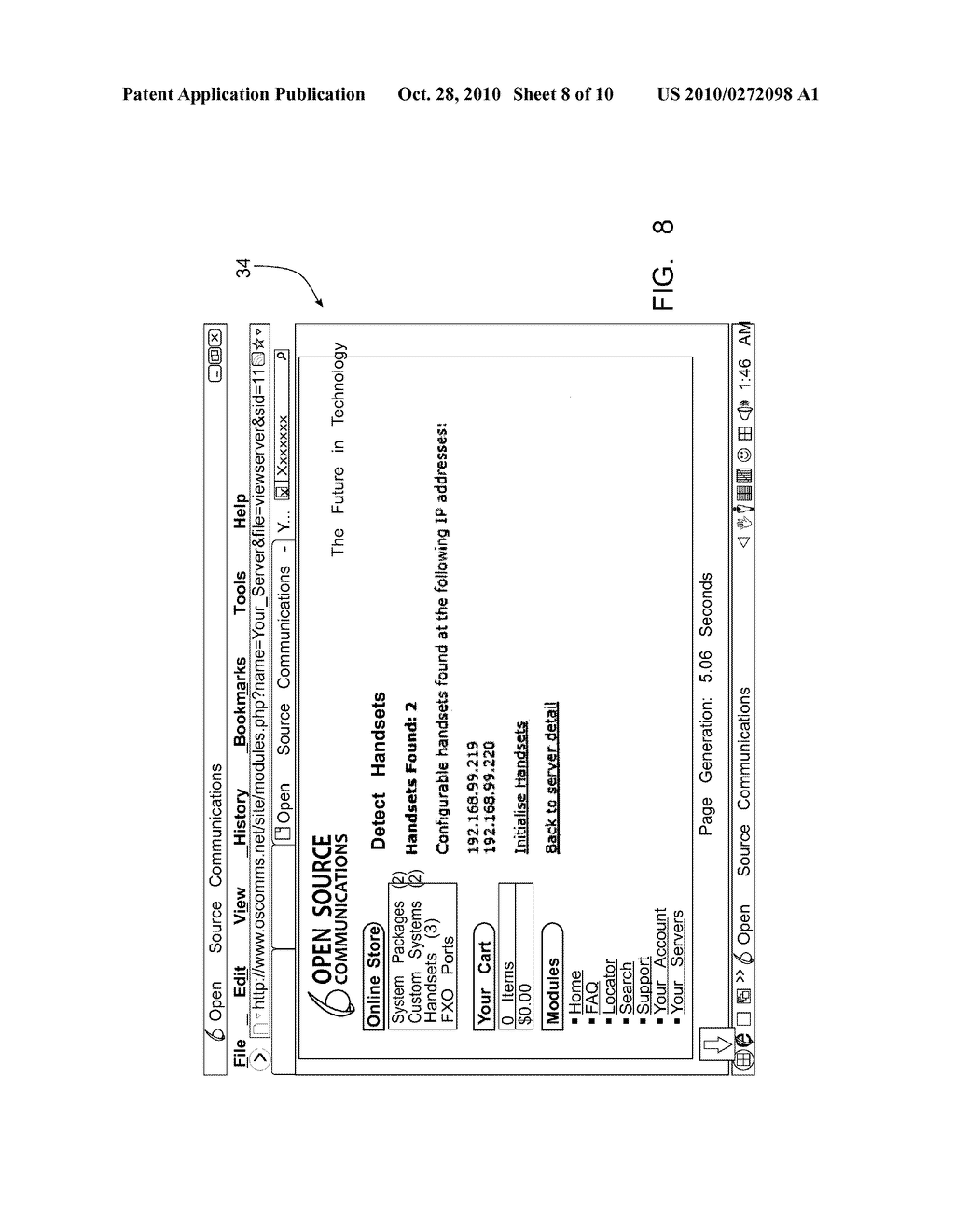 METHOD AND SYSTEM FOR VOIP PBX CONFIGURATION - diagram, schematic, and image 09