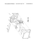 Cassette for Use in a Label Printer diagram and image