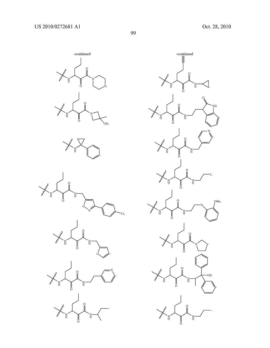 Inhibitors of Serine Proteases - diagram, schematic, and image 100