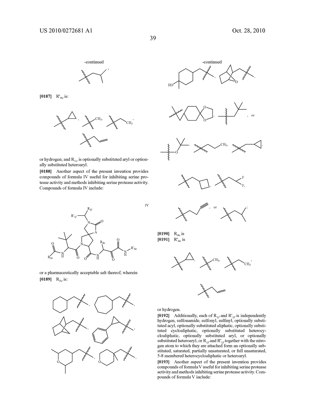 Inhibitors of Serine Proteases - diagram, schematic, and image 40