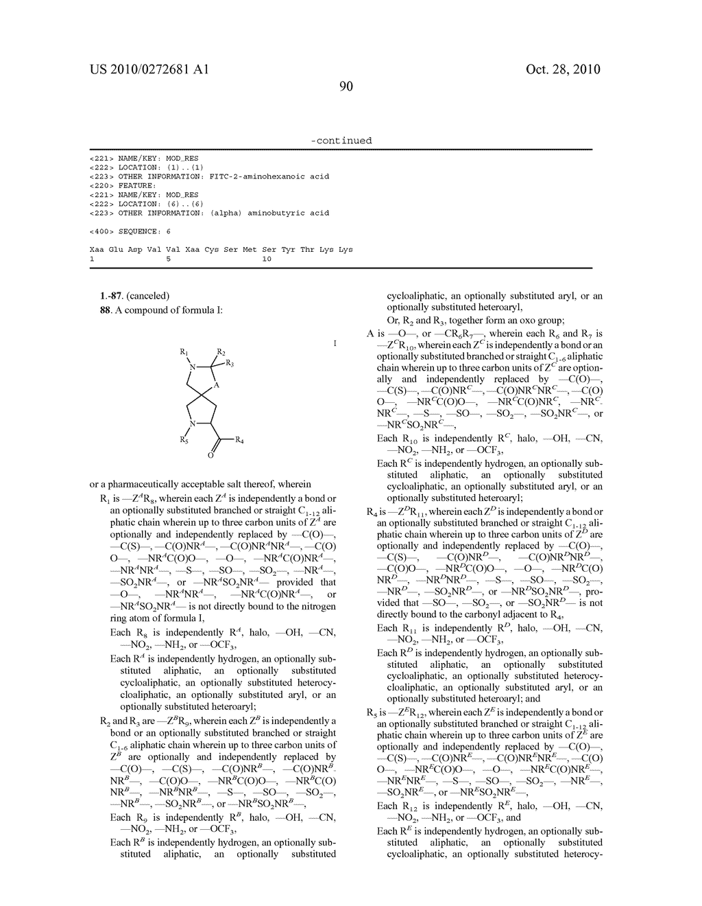 Inhibitors of Serine Proteases - diagram, schematic, and image 91