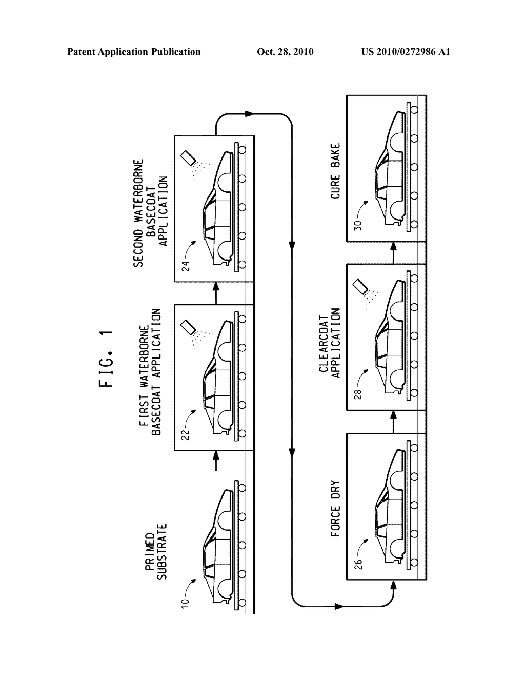METHOD OF PRODUCING A POLISHED METAL EFFECT FINISH ON A VEHICLE - diagram, schematic, and image 02