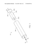 BATTERY HOLDER AND ELECTRONIC DEVICE USING THE SAME diagram and image