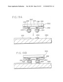 ELECTRONIC COMPONENT AND SEMICONDUCTOR DEVICE, METHOD OF MAKING THE SAME AND METHOD OF MOUNTING THE SAME, CIRCUIT BOARD, AND ELECTRONIC INSTRUMENT diagram and image