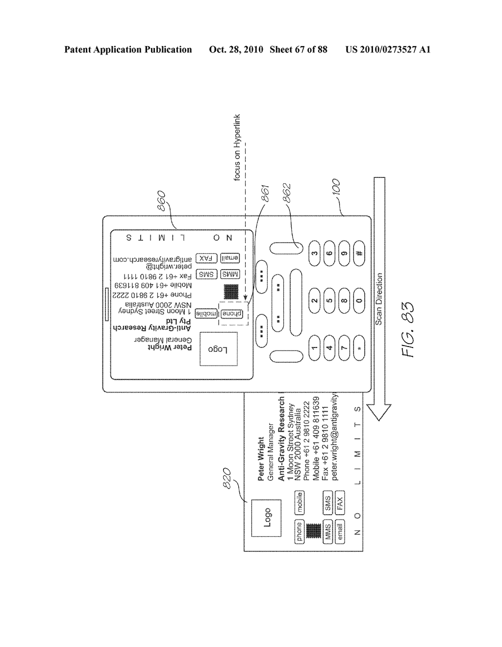 MOBILE PHONE SYSTEM FOR PRINTING WEBPAGE AND RETRIEVING CONTENT - diagram, schematic, and image 68