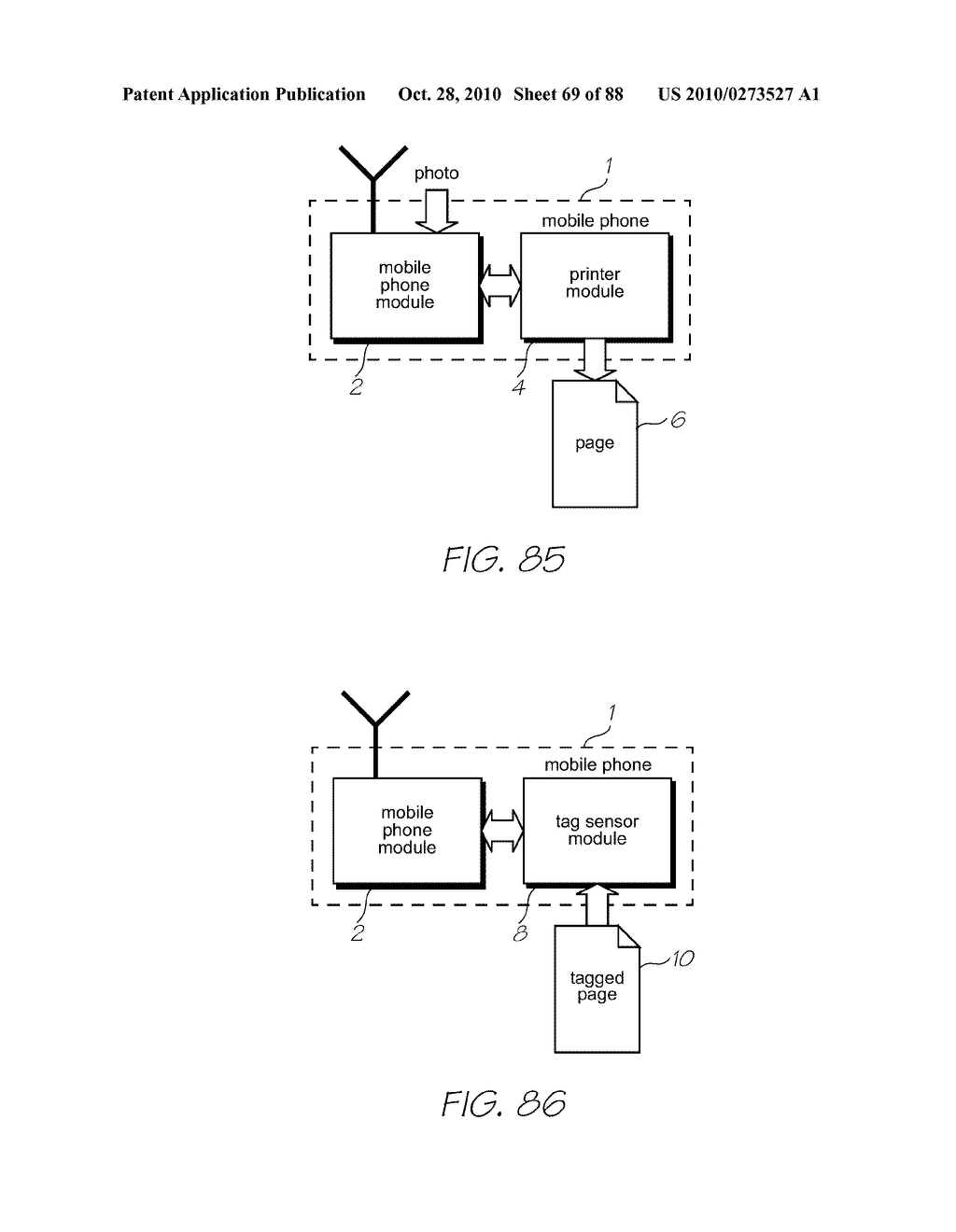 MOBILE PHONE SYSTEM FOR PRINTING WEBPAGE AND RETRIEVING CONTENT - diagram, schematic, and image 70