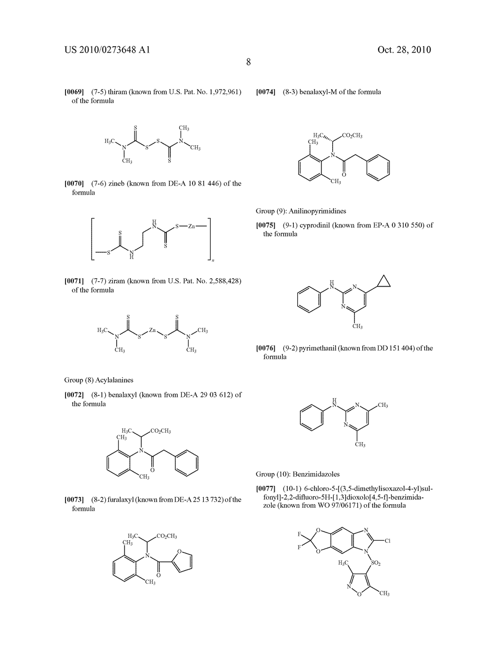 Synergistic Fungicidal Active Substance Combinations - diagram, schematic, and image 09