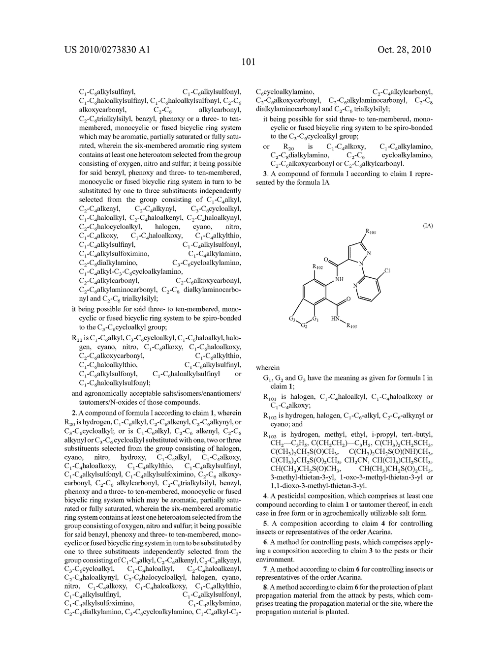 NOVEL INSECTICIDES - diagram, schematic, and image 102