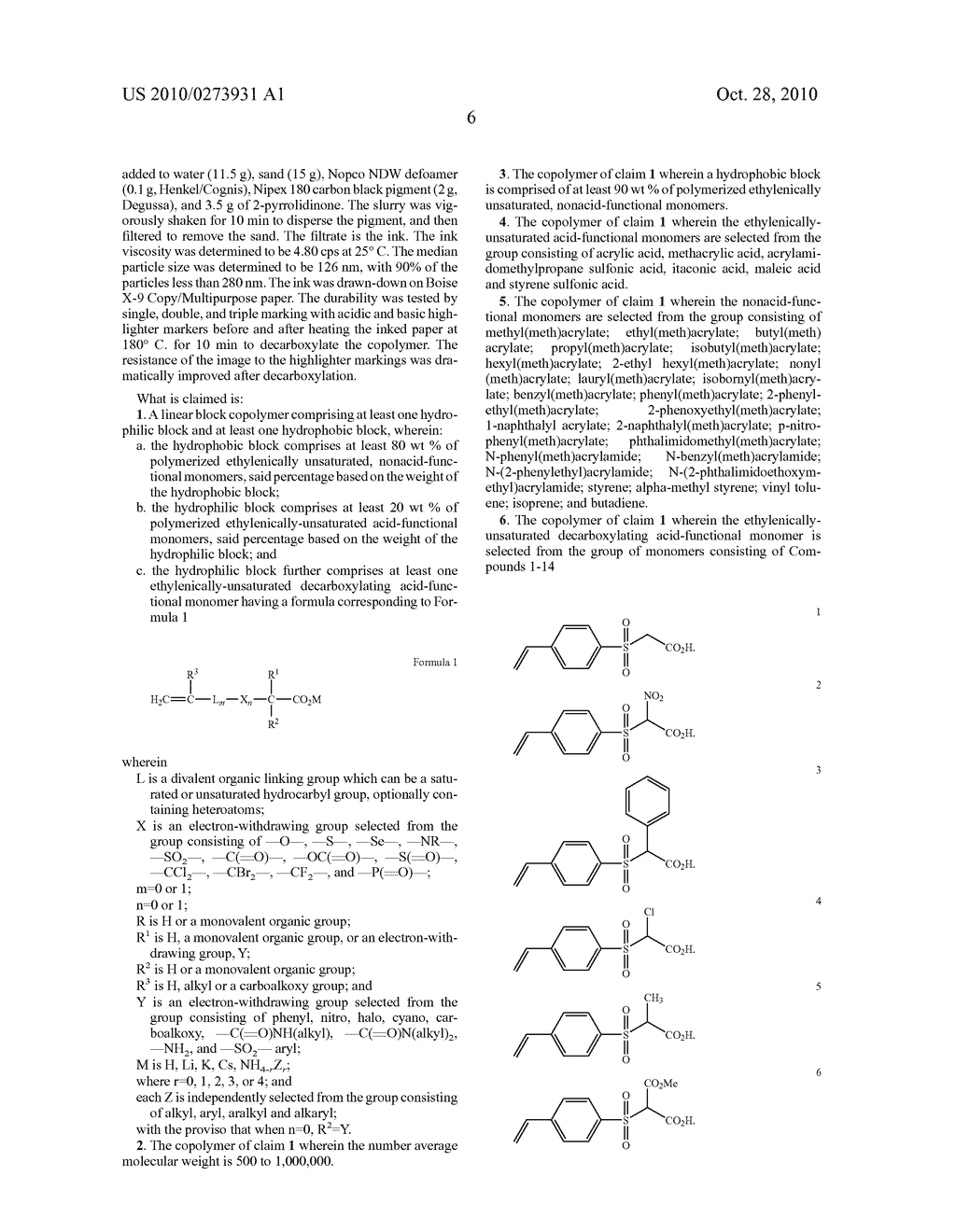 DECARBOXYLATING BLOCK COPOLYMERS - diagram, schematic, and image 11