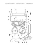 EXTERNAL FUNCTIONAL MEANS, BLOOD TREATMENT APPARATUS FOR RECEIVING AN EXTERNAL FUNCTIONAL MEANS IN ACCORDANCE WITH THE INVENTION, AND METHOD diagram and image