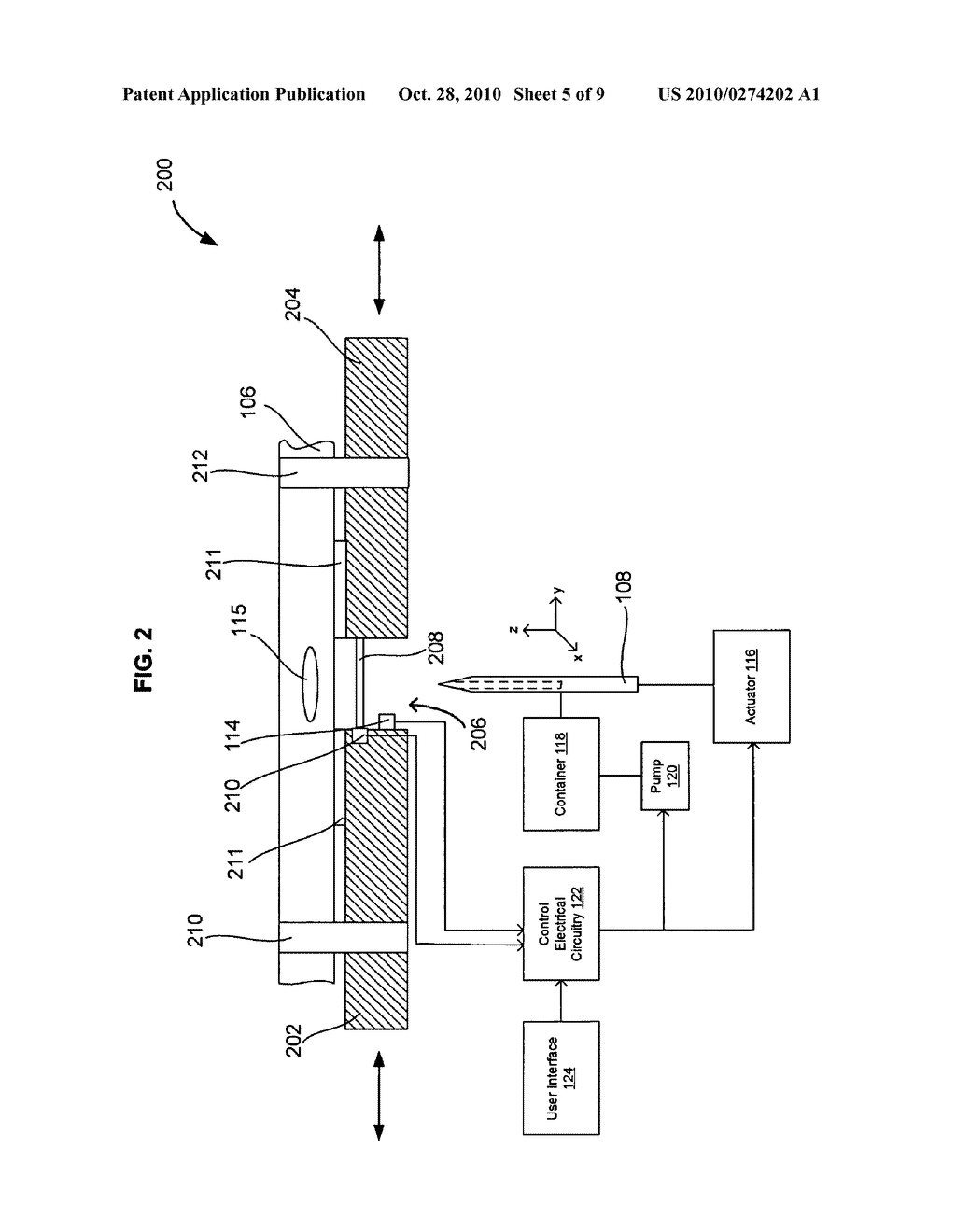 Systems and methods for automatically inserting a needle into a living subject - diagram, schematic, and image 06