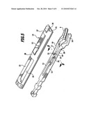 Surgical instrument for the placement of ligature clips diagram and image