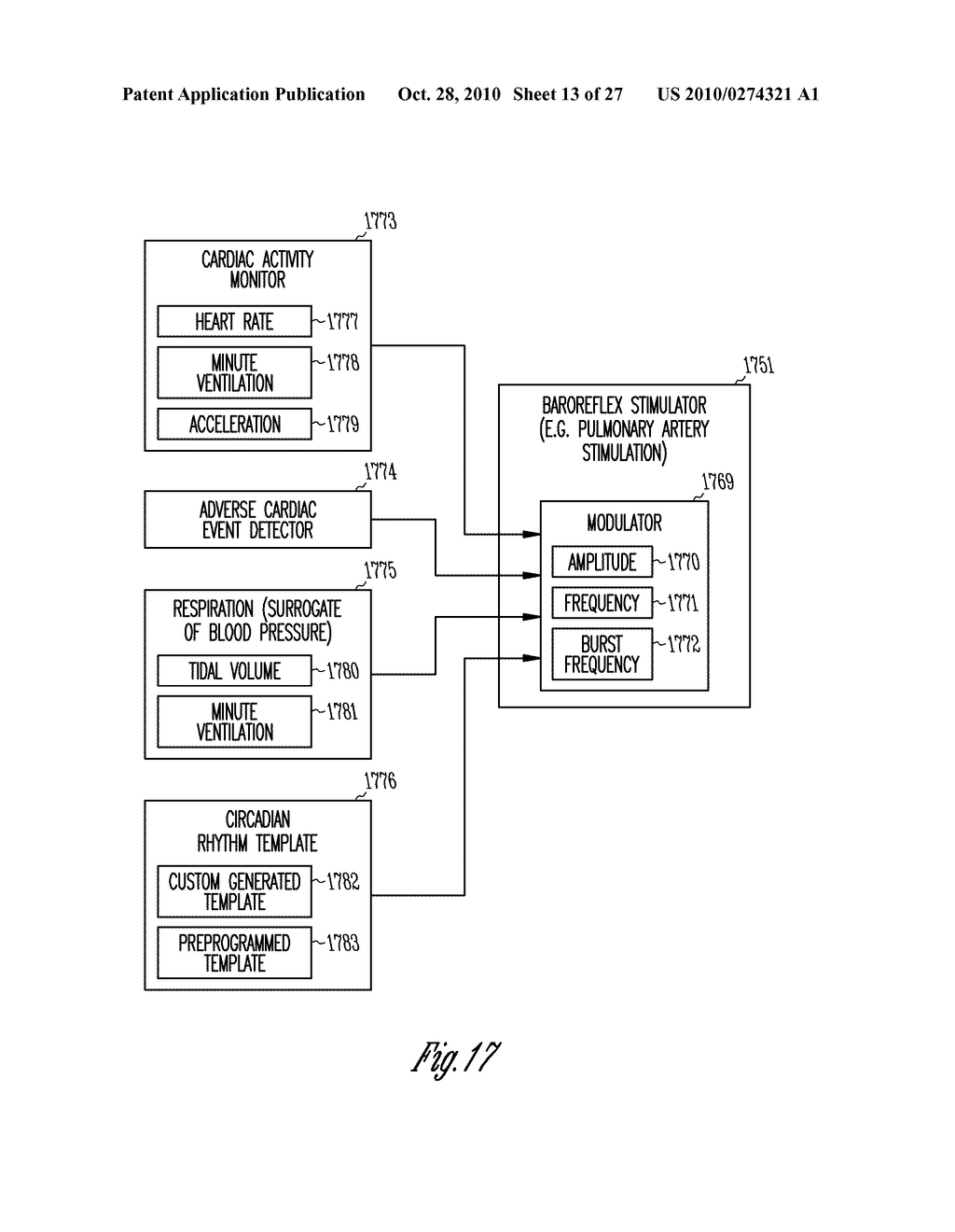 BAROREFLEX ACTIVATION THERAPY WITH CONDITIONAL SHUT OFF - diagram, schematic, and image 14