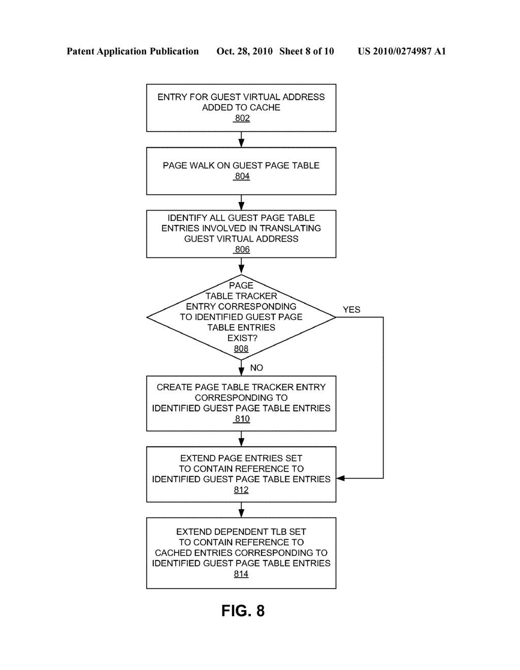 MAINTAINING VALIDITY OF CACHED ADDRESS MAPPINGS - diagram, schematic, and image 09