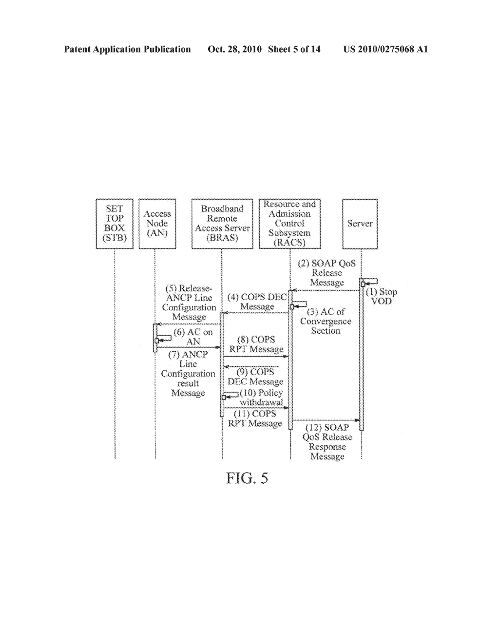 Method, device and system for managing resources in networks - diagram, schematic, and image 06
