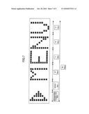 DISPLAY DEVICE CAPABLE OF SCROLLING NAVIGATION STRING OF CURRENT DISPLAY diagram and image