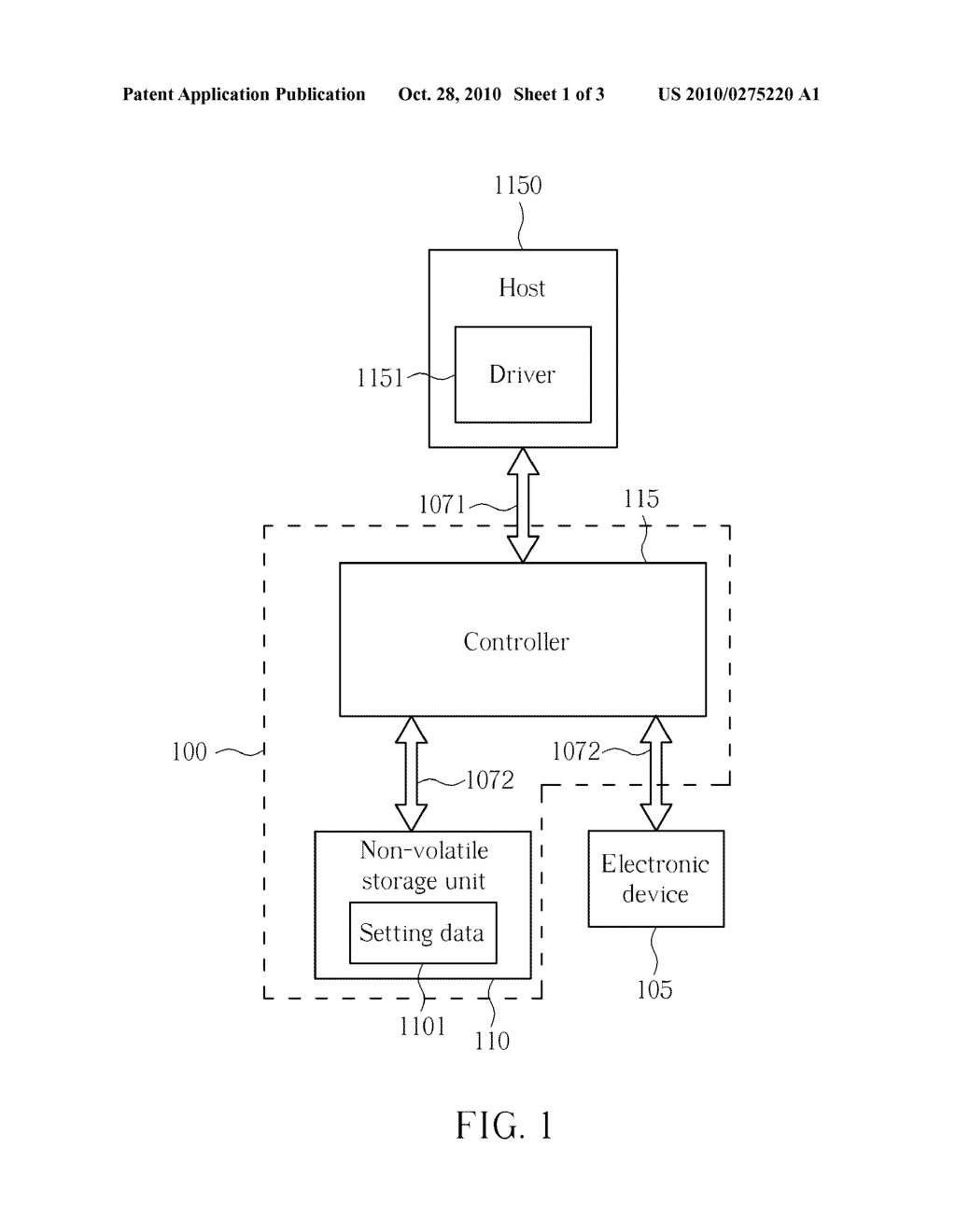 APPARATUS FOR CONTROLLING AT LEAST ONE ELECTRONIC DEVICE AND RELATED METHOD - diagram, schematic, and image 02