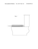 Whisper Flush Toilet Seat/Cover diagram and image