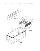 TABLE CLOTH AND SKIRT SECURING SYSTEM diagram and image