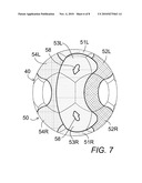 SOCCER SHOE BALL CONTACTING ZONES TRAINING AID diagram and image