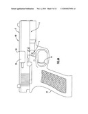 Blank firing barrels for semiautomatic pistols and method of repetitive blank fire diagram and image