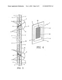 Plasterboard panel for access to a compartment diagram and image