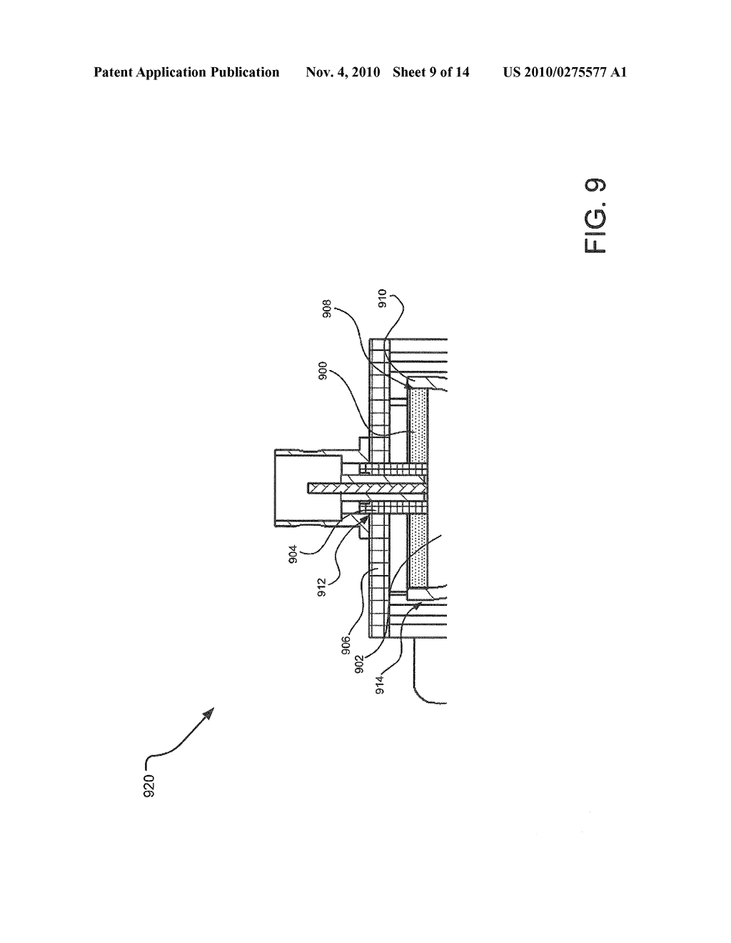 ROCKET ENGINE INJECTORHEAD WITH FLASHBACK BARRIER - diagram, schematic, and image 10