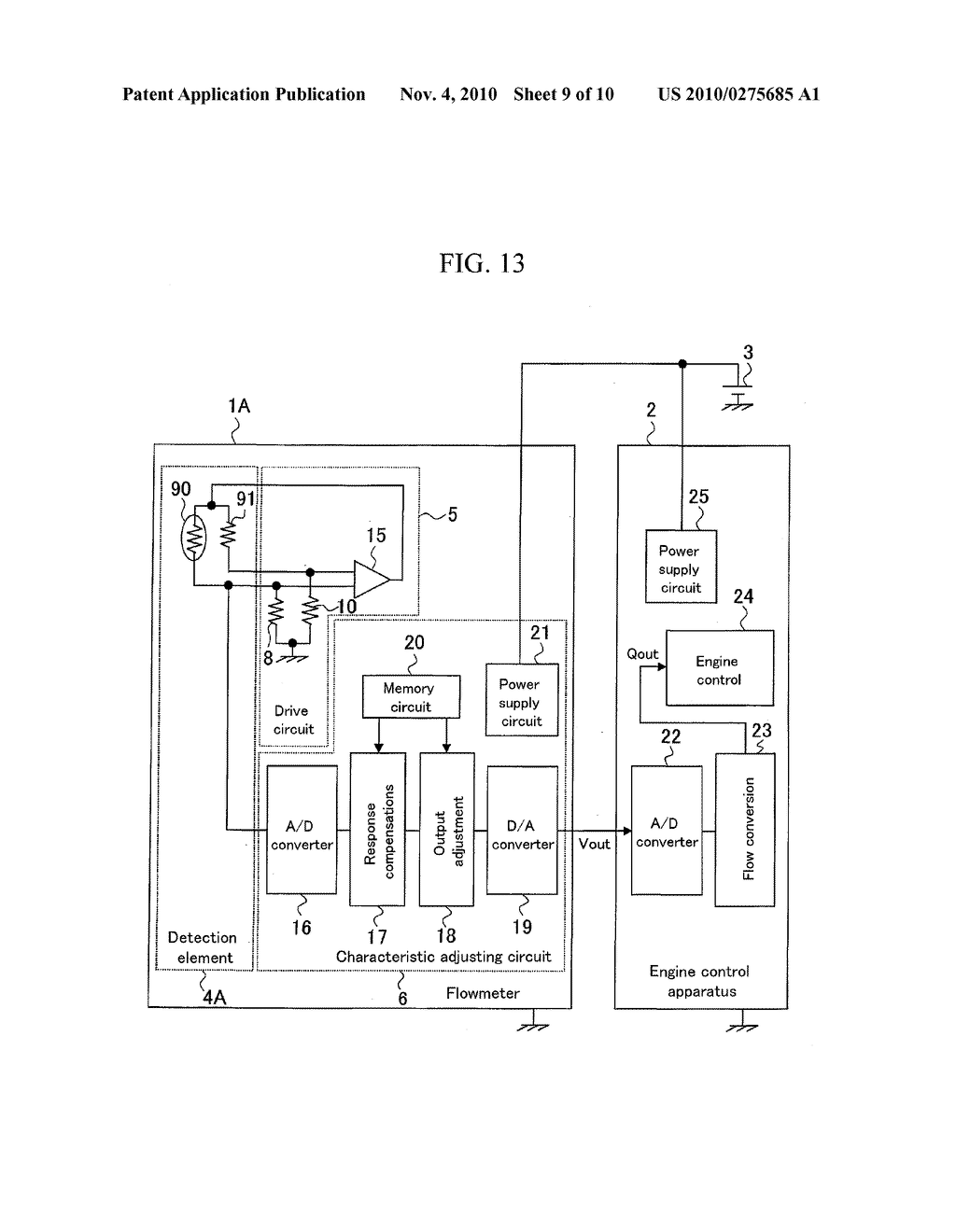 Thermal Air Flowmeter - diagram, schematic, and image 10