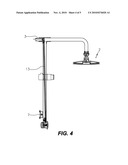 SHOWER ROD ASSEMBLY diagram and image