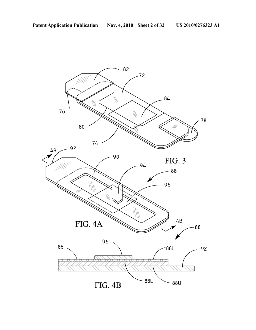 Packaging and dispensers for adhesive backed elements - diagram, schematic, and image 03