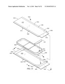 Packaging and dispensers for adhesive backed elements diagram and image