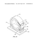 Packaging and dispensers for adhesive backed elements diagram and image