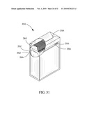 Packaging and dispensers for adhesive backed elements diagram and image