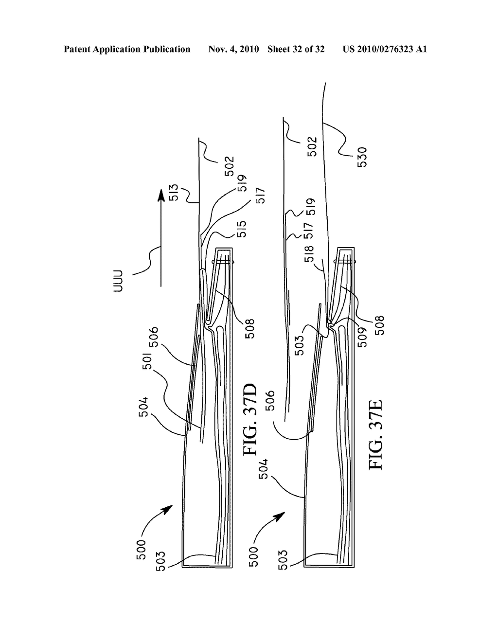 Packaging and dispensers for adhesive backed elements - diagram, schematic, and image 33