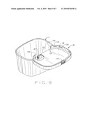 HINGED LID FOR A FOOD CONTAINER diagram and image