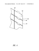 COLLAPSIBLE SUPPORT DEVICE AND COMPOSITE MATERIAL FOR MAKING THE SAME diagram and image