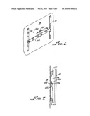 TELEVISION FRAME AND MOUNTING SYSTEM diagram and image