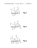 MEMBER FORMING A SUPPORT FOR A DEVICE AND TYRE COMPRISING SUCH A MEMBER diagram and image